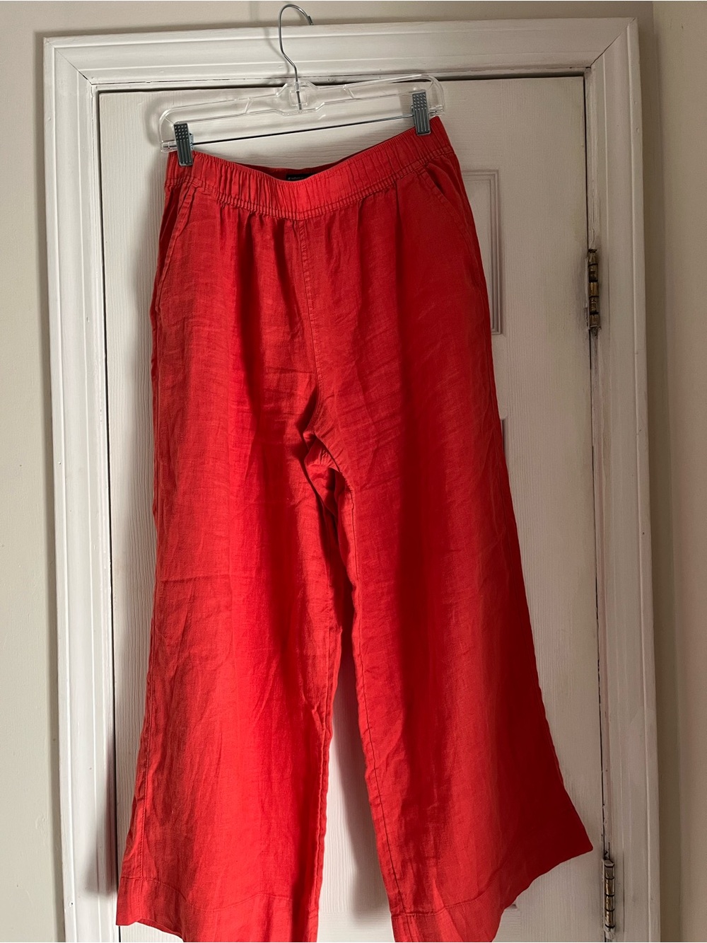 Tahari 100%Linen Wide leg pants